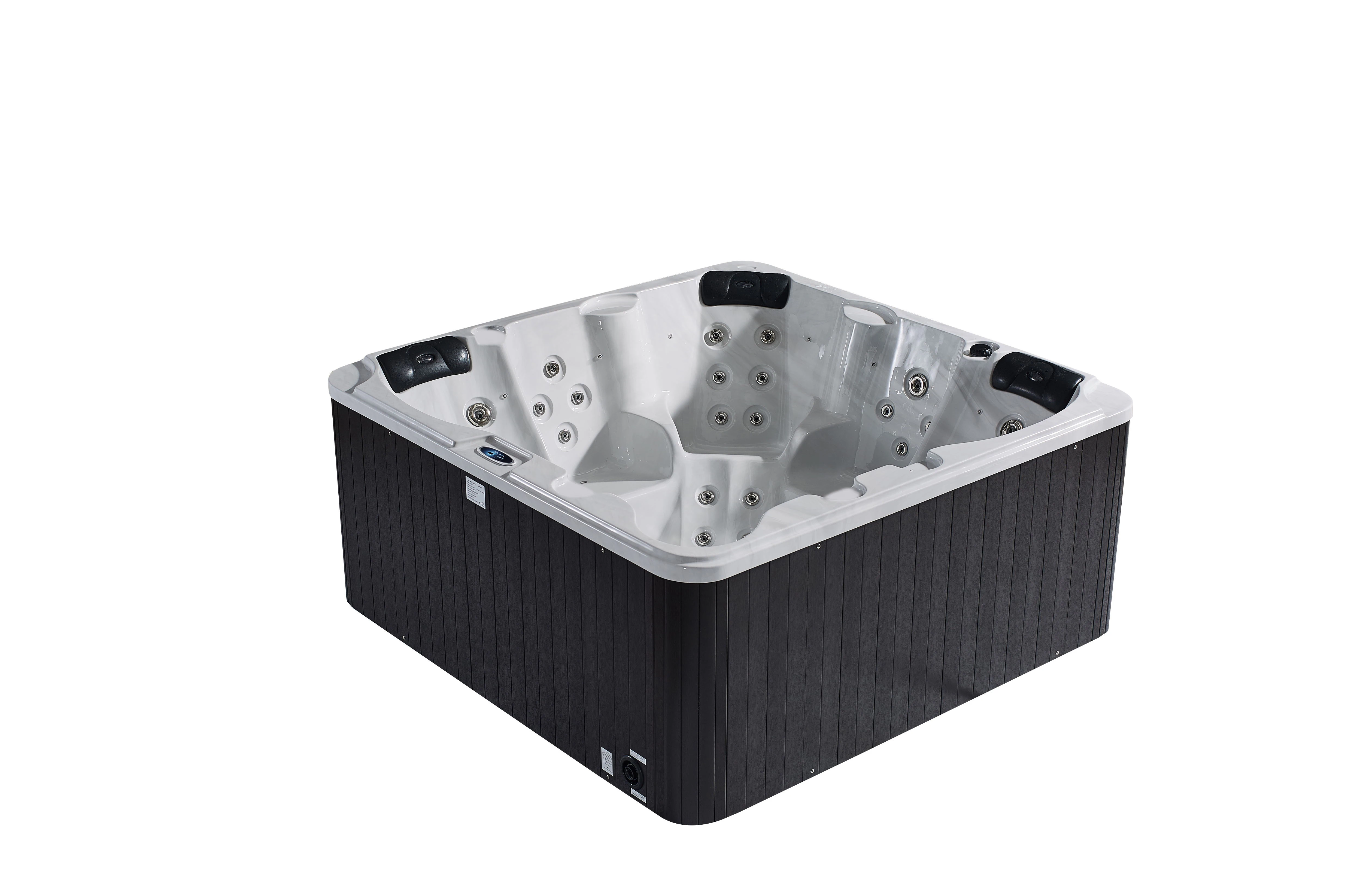 야외 Aristech Acrylic Spa Tub/5 명 하이드로 테라피 Masagge Hot Tub/욕 Tub 와 Led 빛