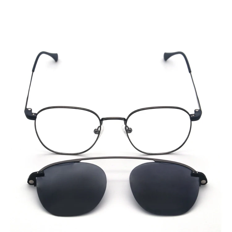 

Bulk Buy Metal And TR Frame Magnetic Clip On Sun Glasses magnetic sunglasses clip