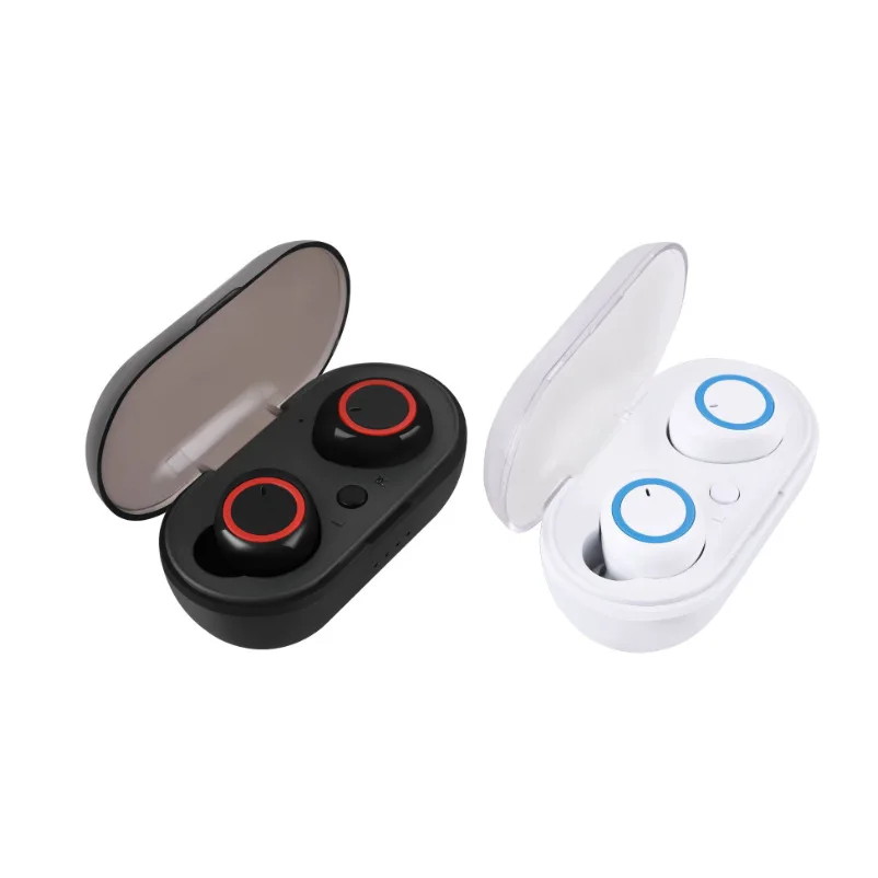 

Cheap Factory Supply V5.0 Tws Bluetooth Earphone,Tws Wireless Earphone,Bluetooth Earphone Tws, Black blue;black red;white blue;white red