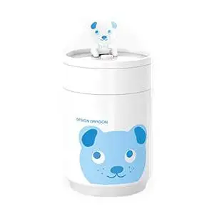 Air Humidifier, YOKIRIN Premium Cute Cartoon Blue Dog Pattern Mini Mist Humidifier - No Noise - 8 Hours Auto Shut-off - Innovative and Stylish Diffuser - with Ultrasonic Technology