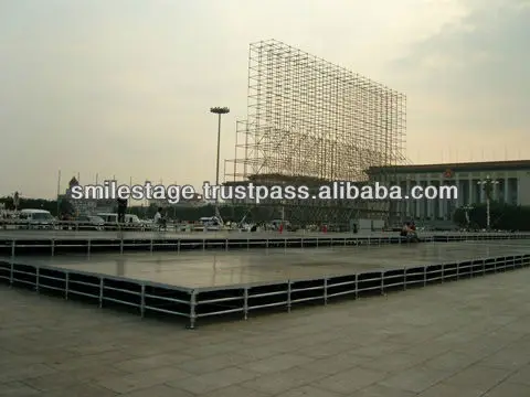 Steel stage project