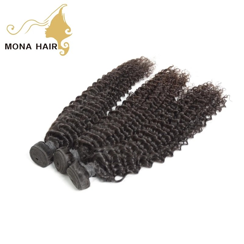 

raw cambodian hair unprocessed top quality hair virgin kinky curly hair, Natural 1b;100% unprocessed color