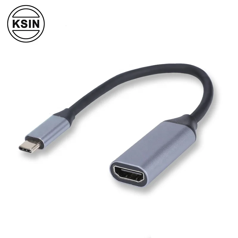 High Quality usb 3.1 type c to hdmi cable adapter USB-C Male To HDMI Female 1080P Converter For Computer