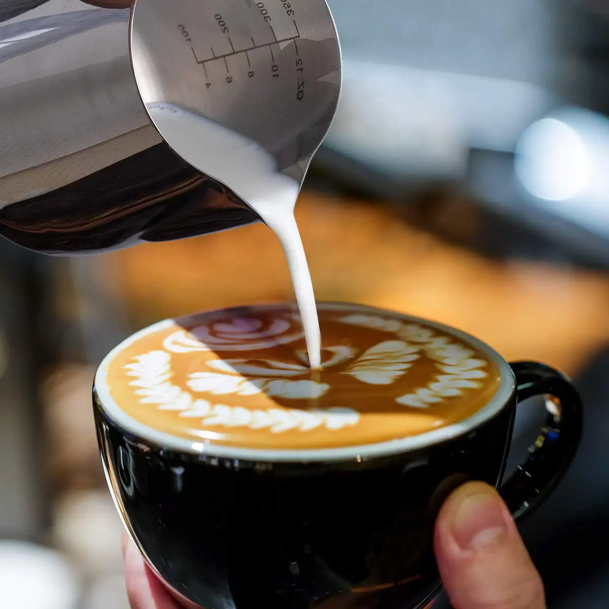 500/700/1000ml stainless steel measuring cup milk frothing