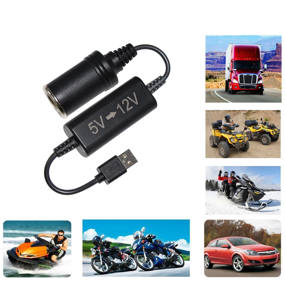 Best Selling Product Step Up  5V-9V With Low  Price USB A Male to - Lighter Female 