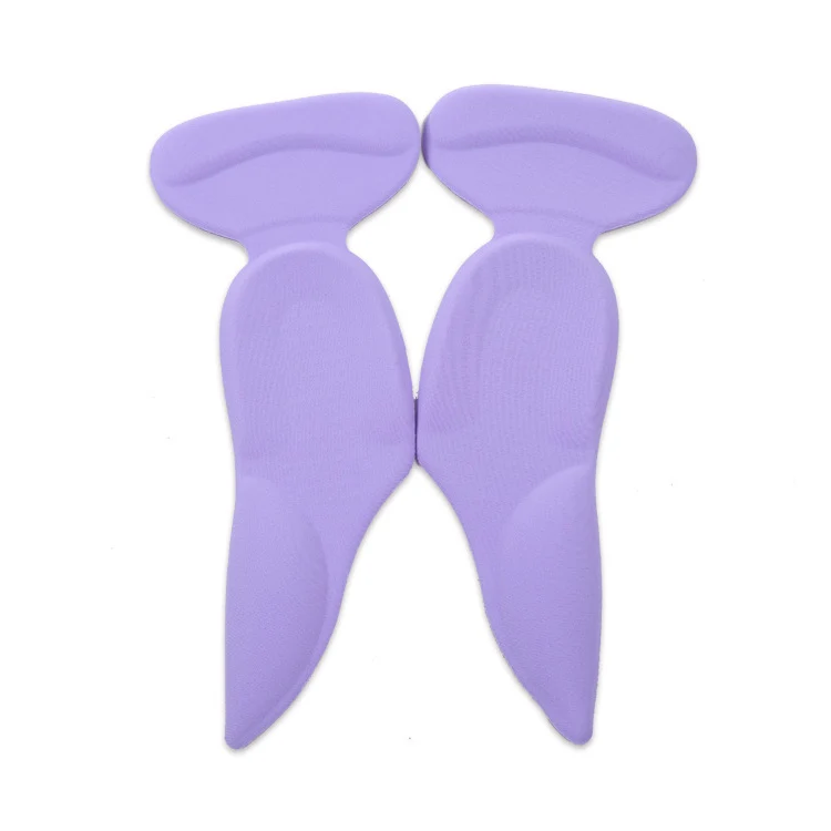 

women high heel shoes 3 in 1 sticky adhesive invisible foot arch support heel pads silicone gel, Clear, pink, purple, black, apricot, blue