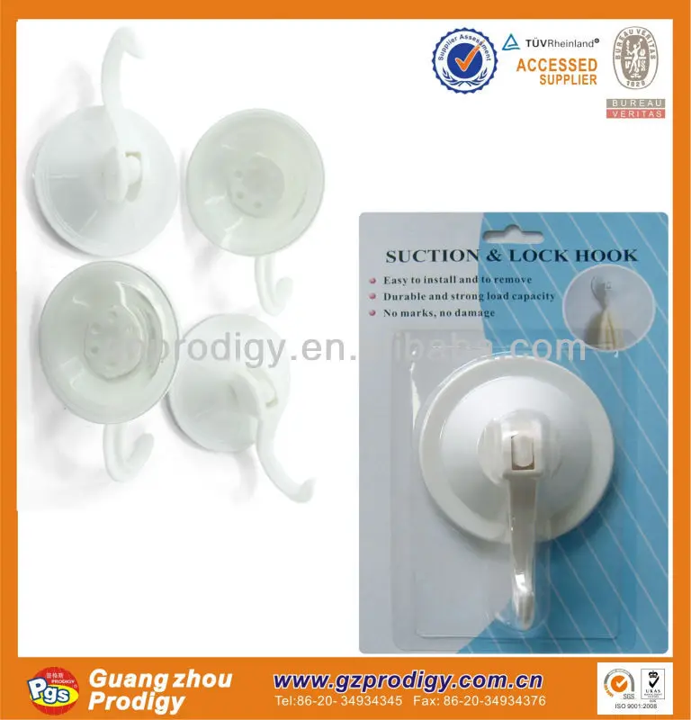 Removable Plastic Strong Locking Suction Cups Hooks Buy Locking