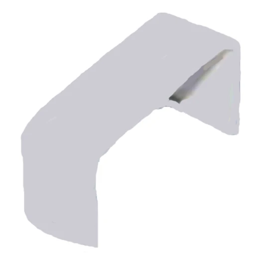 Flexible Joint Air Conditioning Pvc Pipe Covering Capping Slim Elbow