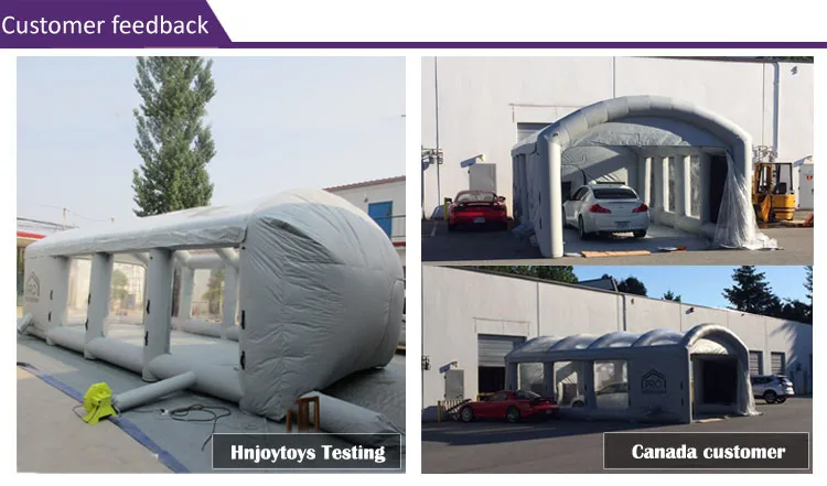 Hot sale Durable cheap and fine portable inflatable car painting cabin cheaper