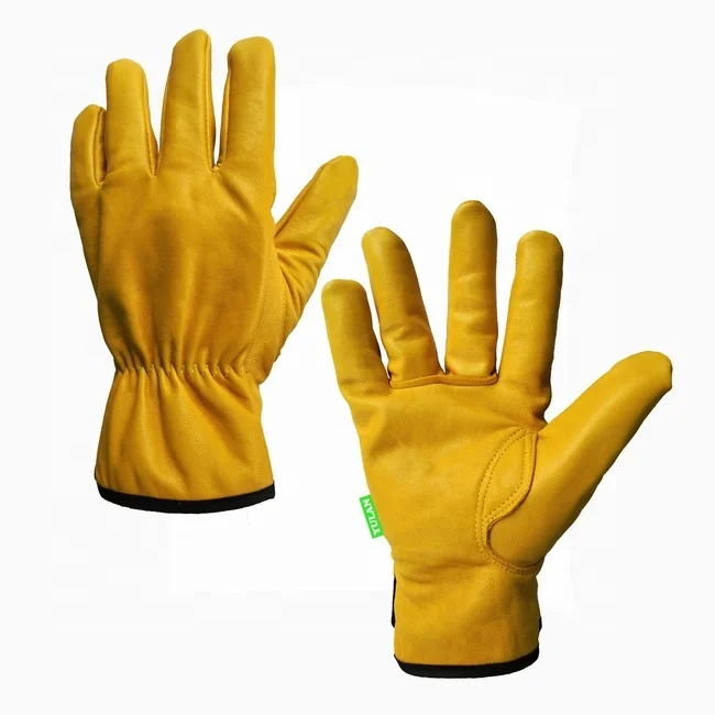 
Yulan LC606A Goat Grain Leather Assembly Driving Gloves for Hand Safety  (60465791324)