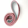 China manufacturer high temperature pu steel /kevlar / fabric cord timing belt with felt belt coated for glass industry