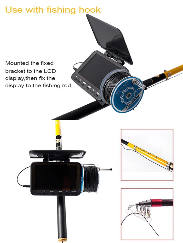 1000tvl stainless steel lens video dvr night vision fish finder underwater ice fishing camera .jpg