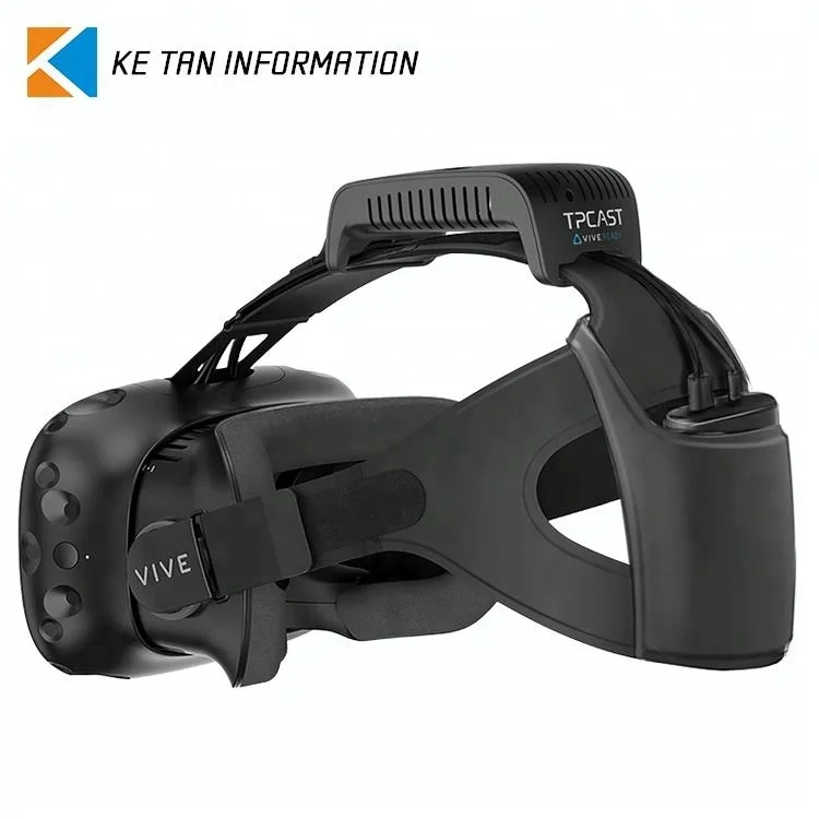 

2018 Newest VR 3D glasses TPCAST Wireless Adapter for HTC Vive, Black