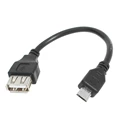 13 5cm Micro USB OTG Male To Female Cable Connector Kit Adapter Sync Data Replacement For
