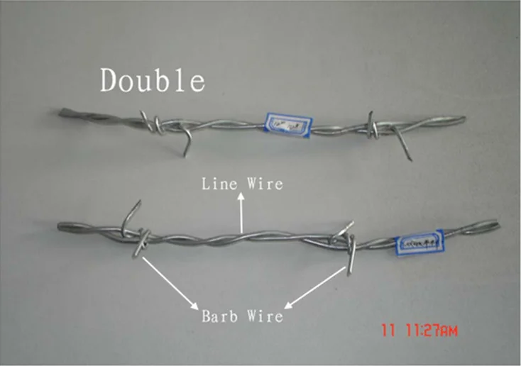 Bwg 16 18 Weight Of Barbed Wire Per Meter Length,Electric Galvanized Barbed Wire Fencing Buy