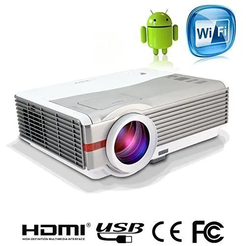 Newest Hot selling 4200 lumens 1280x800 support 1080p commercial theater projectors