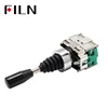 22mm 2NO 2Position Self-locking Type Monolever Joystick Switch Cross Button Rocker Switch HKL-D12
