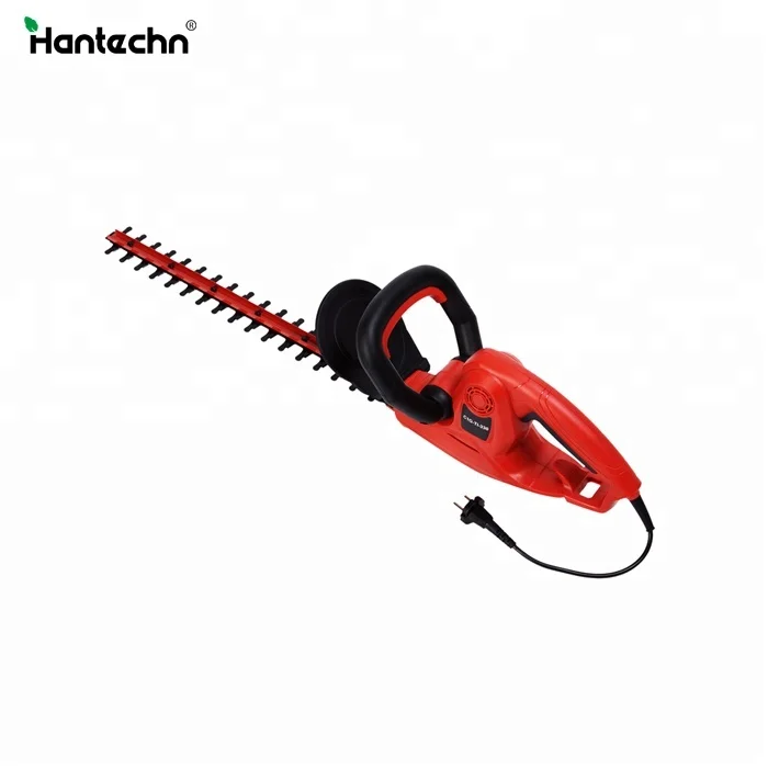 
35cm cutting width best lightweight extendable long reach electric rotary hedge trimmer and bush cutter 