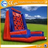 Kids outdoor backyard inflatable rock climbing mountain walls for party toys