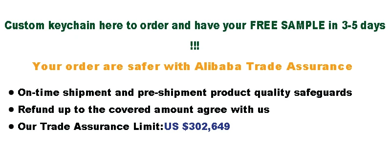 New product ideas factory high quality custom metal keychain