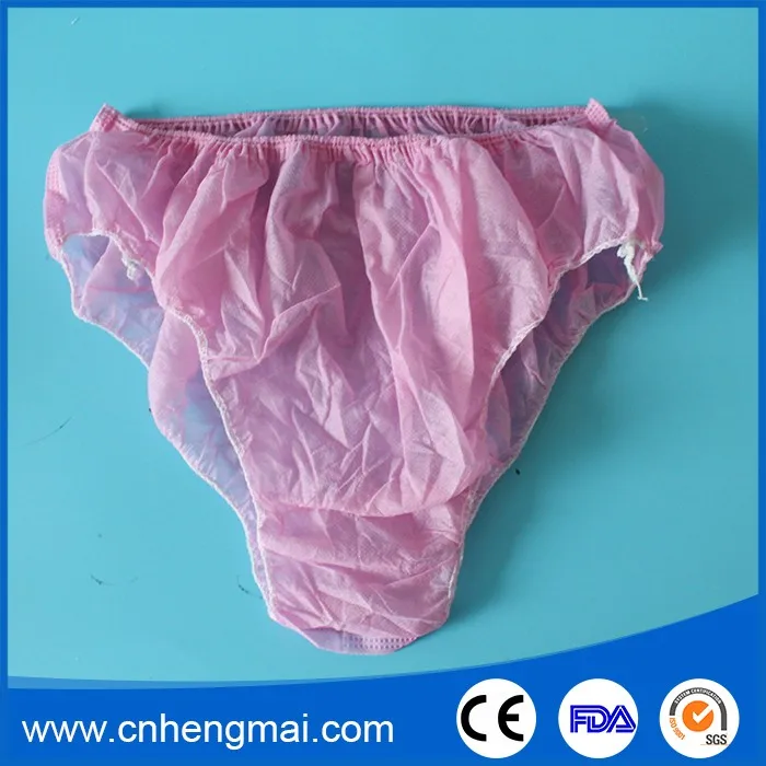 Wholesale Massage Disposable Underwear Women One Time Briefs With Cheap