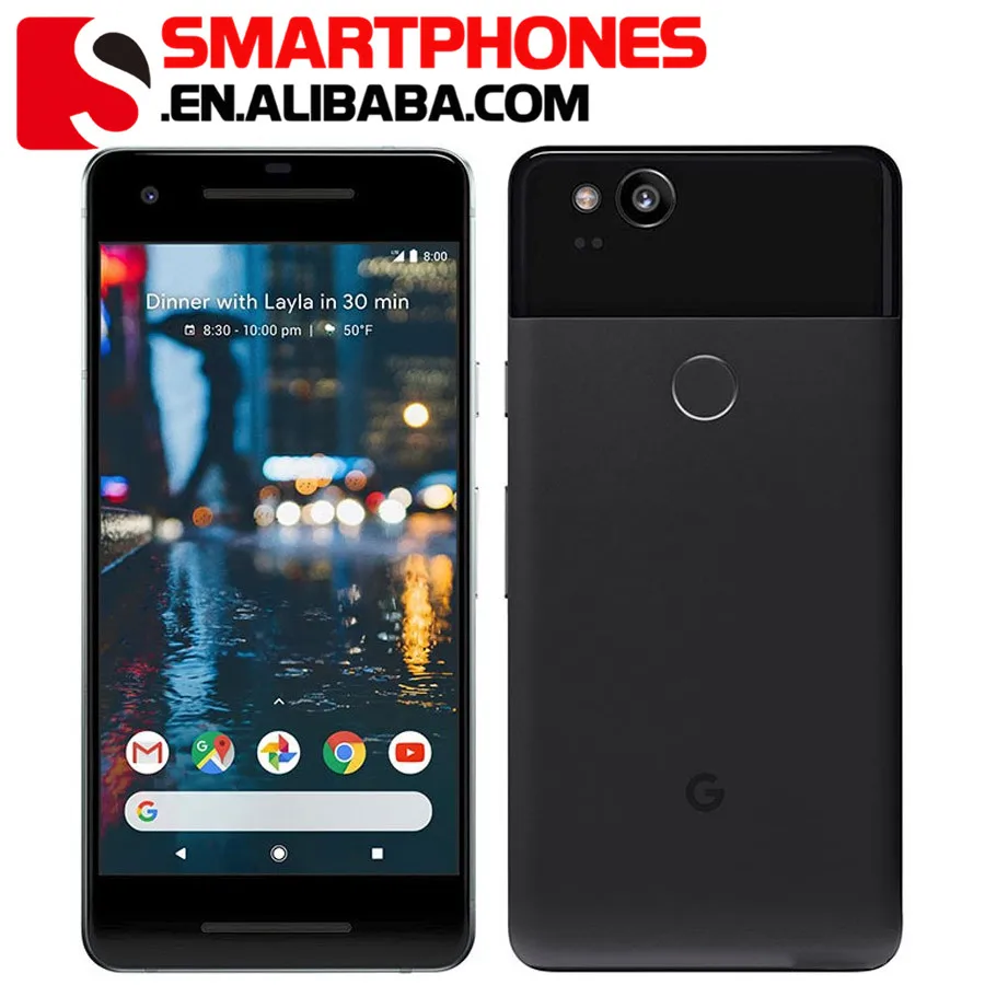

original new Google Pixel 2 Mobile Phone 5.0 4GB RAM 64GB/128GB ROM Snapdragon 835 Octa-Core Android 8.0 CellPhone