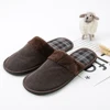 Corduroy winter home slippers for winter slippers indoor