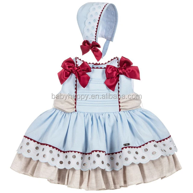 

European style girl princess dress with hat