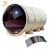 foshan factory HOU GLASS 6mm 8mm 12mm Heat resistant tempered curved glass for Sauna room Shower Enclosure