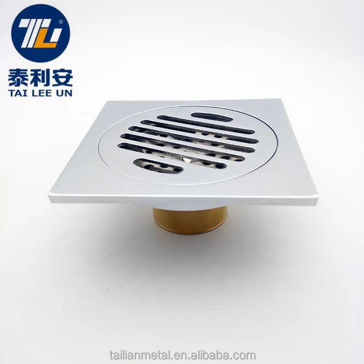 
Hotel bathroom use vertical types of line shower tray floor drain 10x10 