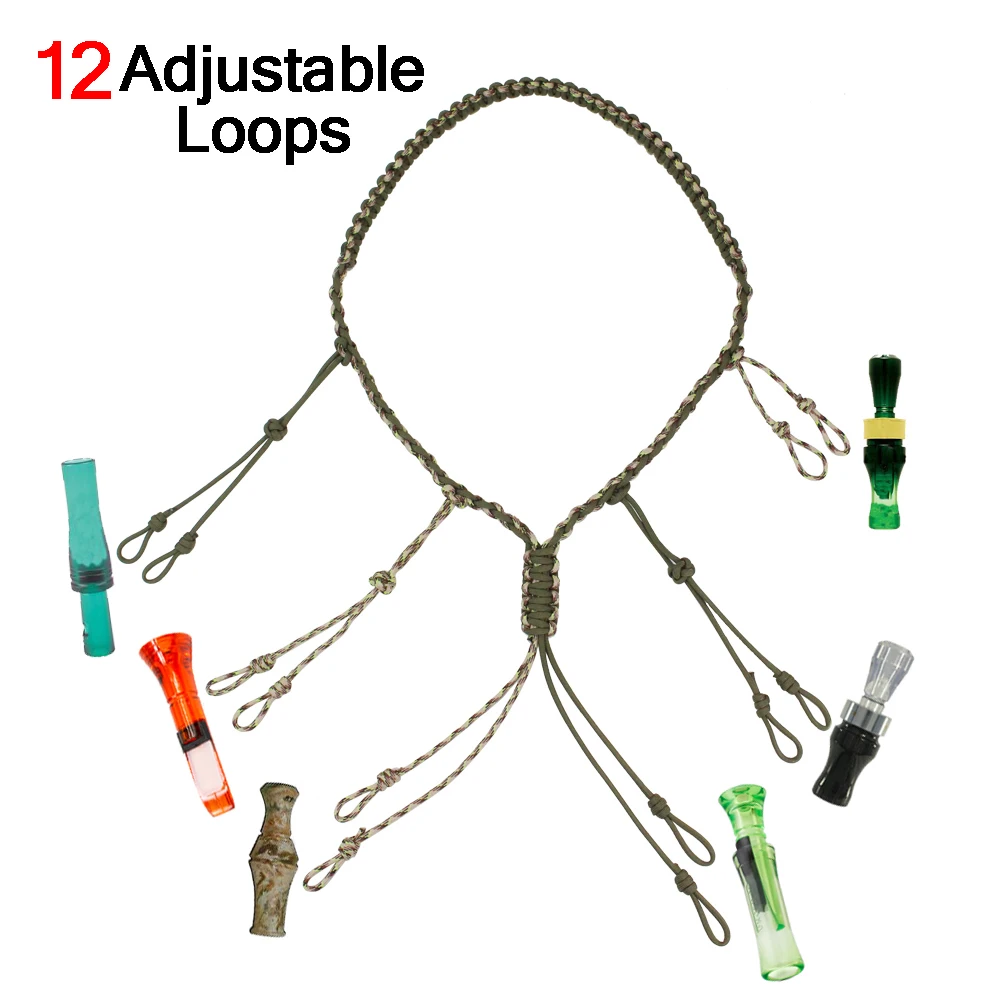 Hunting Lanyard Duck Call Lanyard Paracord Lanyard Hunting Goose Calls