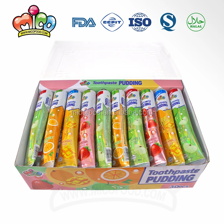 Fruit Flavor Toothpaste Stick Jelly Pudding Buy Toothpaste Pudding