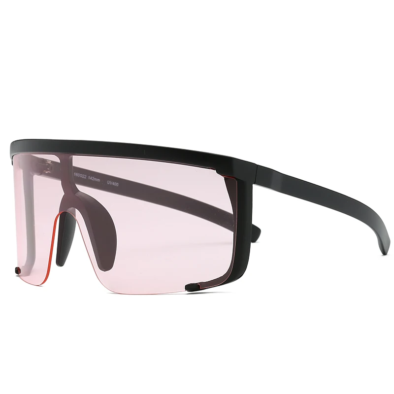 

Recycled plastic oversized mirror safety sunglasses, Mix color or custom colors