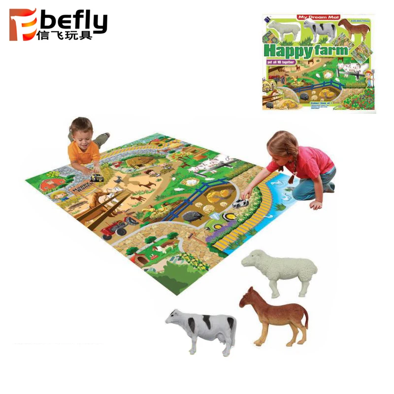 plastic play mat