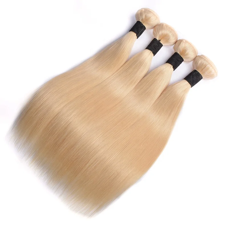 

Top Selling Raw Unprocessed Hair Natural 613 Blonde Russian Hair Extension Virgin Straight Hair