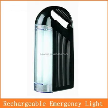 Portable rechargeable fluorescent light