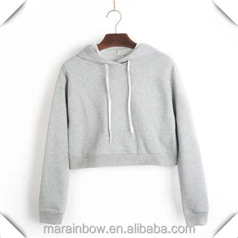 jaket crop hoodie