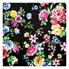 stock lot large floral print 98%cotton 2%spandex fabric
