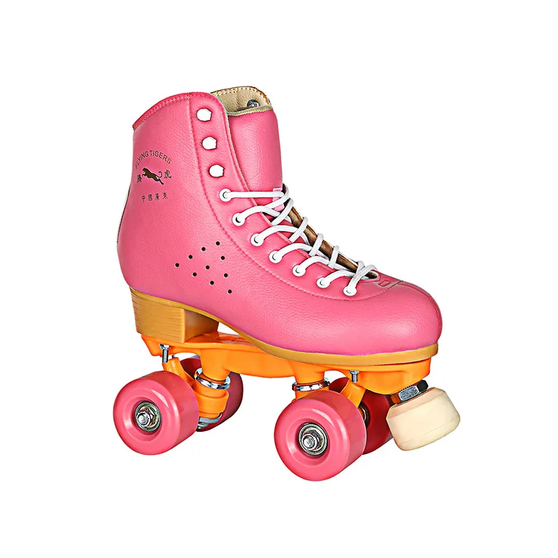 
High Quality 4 Wheels Quad Roller Skate For Rental By Rink Professional Roller Skate 
