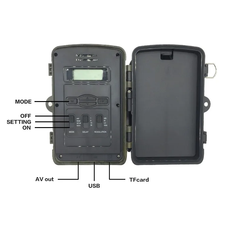 H-3 12MP Hunting Camera Outdoor Digital Hunting Trail Camera High Quality MMS GPRS SMS Cameras Without LCD Wildlife Cameras (7).jpg