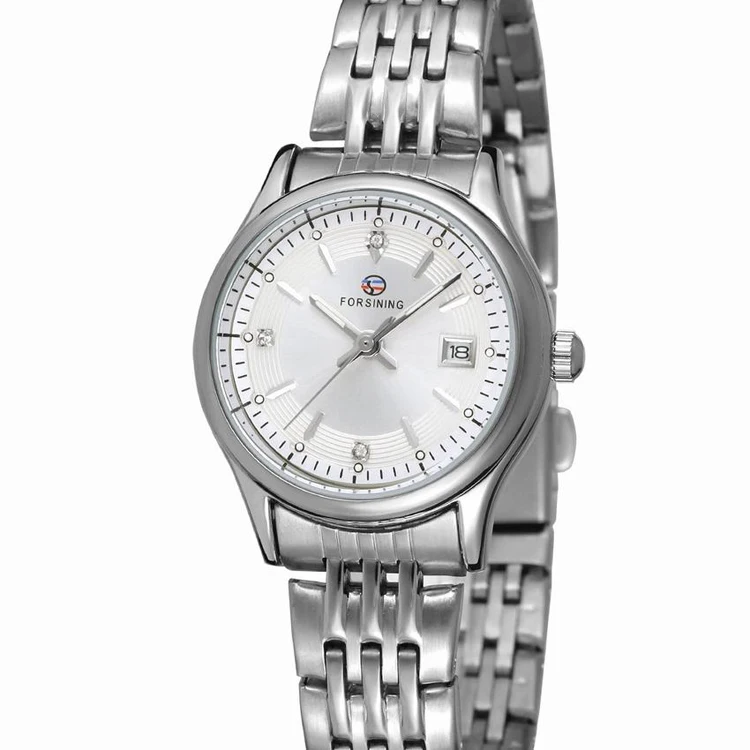 

FORSINING 038 High quality mens all stainless steel watch made Quartz watch, N/a