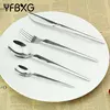 2017 New other flat ware cutlery spoon fork knife and tea spoon dinnerware set