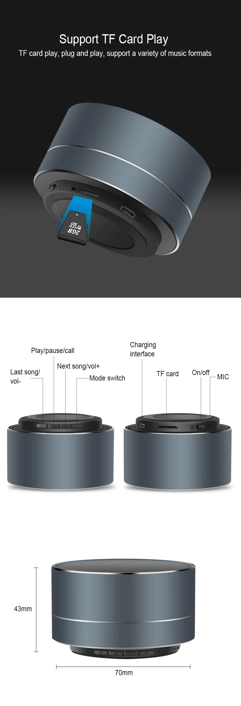suction cup vibration speaker