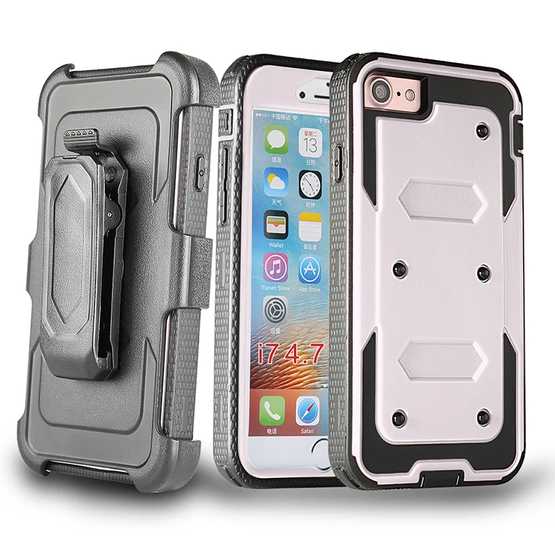 

A042 2018 New Design TPU + PC Material 4 in1 Shockproof Rugged Phone Case for IPAD MINI4