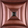 pvc down acoustic ceiling design 3D Leather Tile