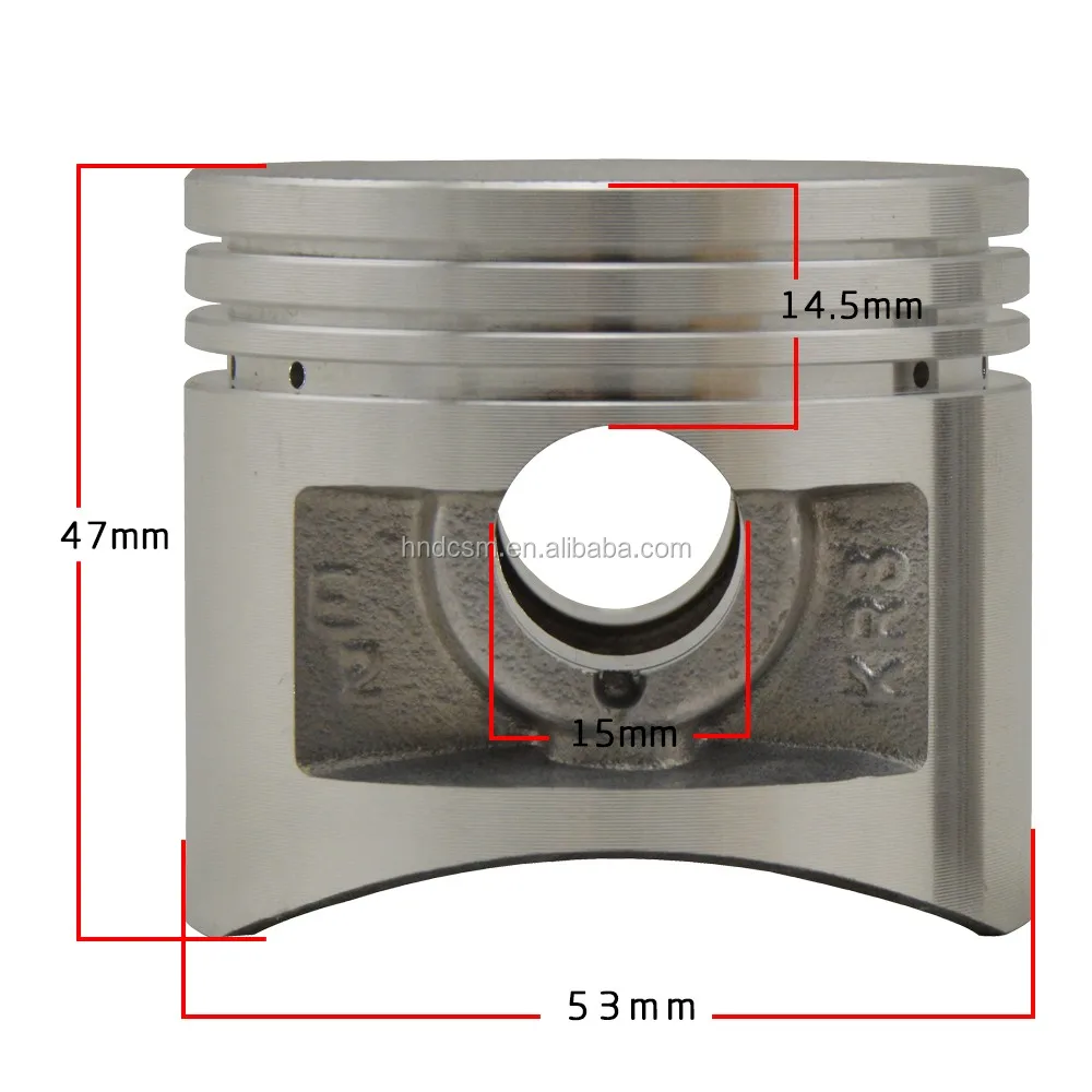 Best Price Custom Aluminium Auto Parts CA250 Motorcycle Piston For Honda