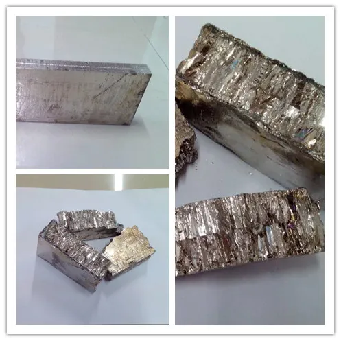 
High purity 4N Bismuth Ingot For Magnetic Material 