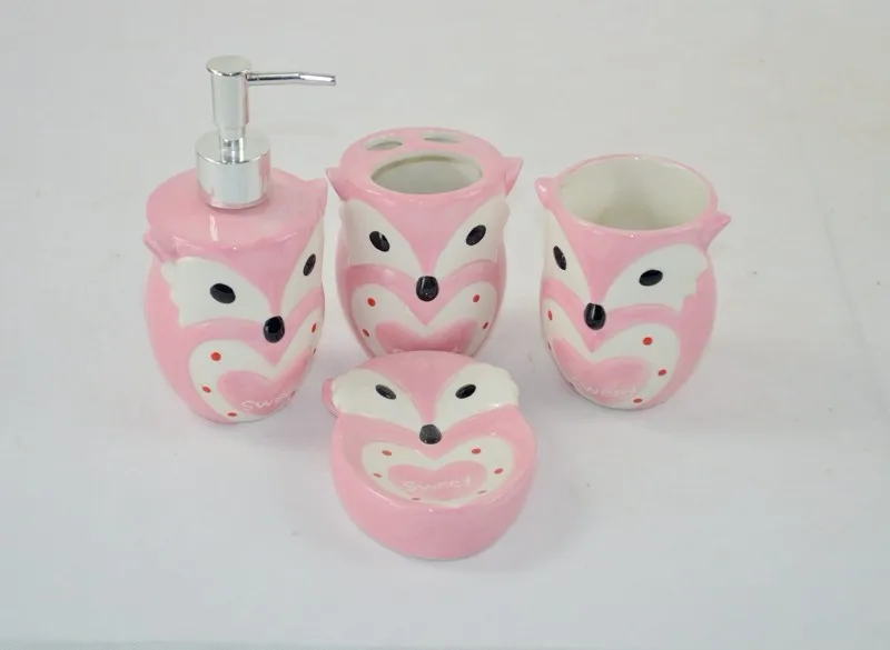 Ceramic Christmas Bathroom Sets Santa Claus Design Home/bathroom Decor