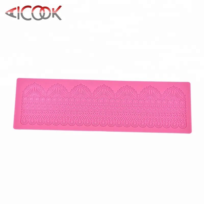 

Amazon hot sale silicone lace molds for cake decorating, As sample or customized