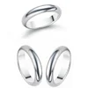 customized Real Gold plain wedding ring